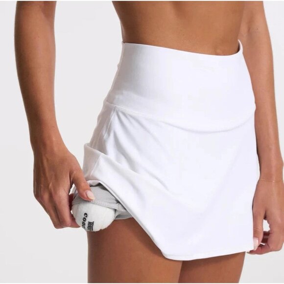 Vuori Volley Tennis Pickleball Skirt Skort White Size Small - Picture 3 of 6